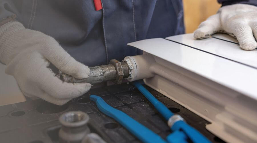 Professional water heater repair services in Grant, OK